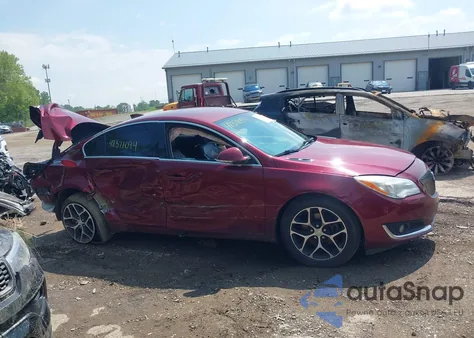 2017 Buick Regal Turbo Sport Touring из США, поврежденный, VIN 2G4GL5EX6H9134324